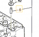 Guide valve inlet & exhaust for ISUZU engine 4JG1 in JCB model 02/800272 5117210160