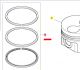 Piston Ring for 403F-11 403D-11 404D-15 403A-15 403C-11 404C-20 engine 115104090 
