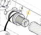 Element Filter for ISUZU engine 4JG1 in JCB model  32/917301 32/917302