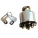 Holdwell 007SS-54-3 Ignition Switch for Xudong Xiagong Lovol Sany Excavator Parts