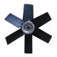 Holdwell high quality Radiator fan 751-45740 for Lister peter LPW2 LPW3 LPW4