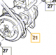 Compressor 12V  for ISUZU engine 4JJ1 in JCB model 123/04998