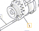 Alternator for ISUZU engine 4JJ1 in JCB model 02/802633