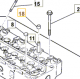 Seal valve guide inlet & exhaust 1125690150 for ISUZU engine 6BG1 in JCB model 02/801531
