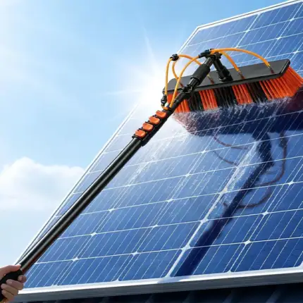 Solar Panel Cleaning Brush