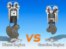 Diesel engine vs gasoline engine