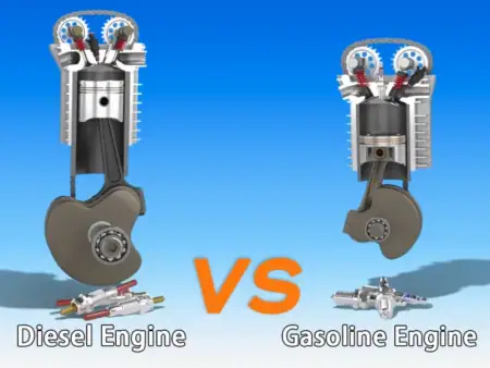 Diesel engine vs gasoline engine