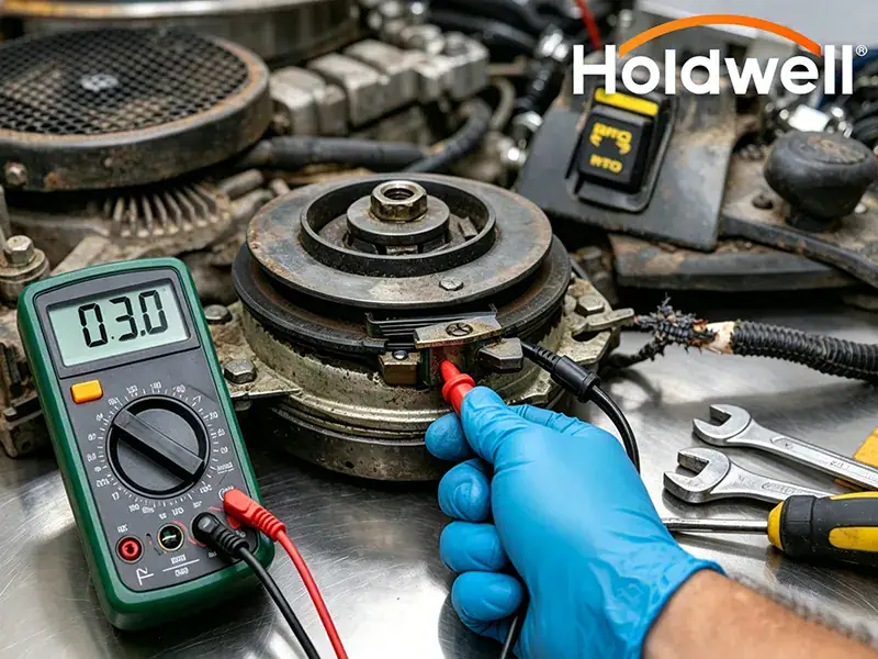 How to test a PTO clutch on a lawn mower