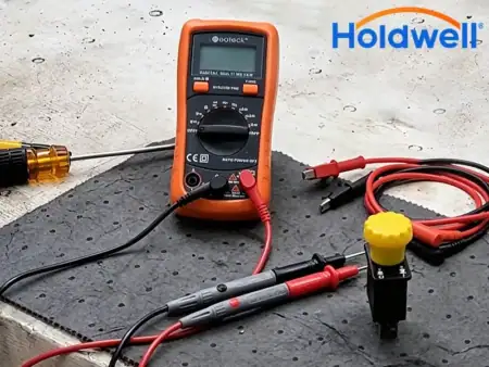 How to test a PTO switch with a multimeter