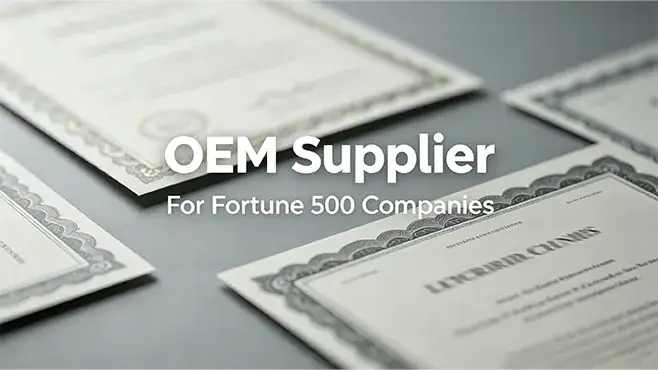 OEM supplier for Fortune 500 companies