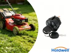 PTO switch on a lawn mower