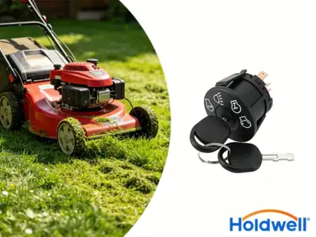 PTO switch on a lawn mower